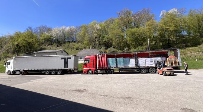 Es gab heute viel zu tun!