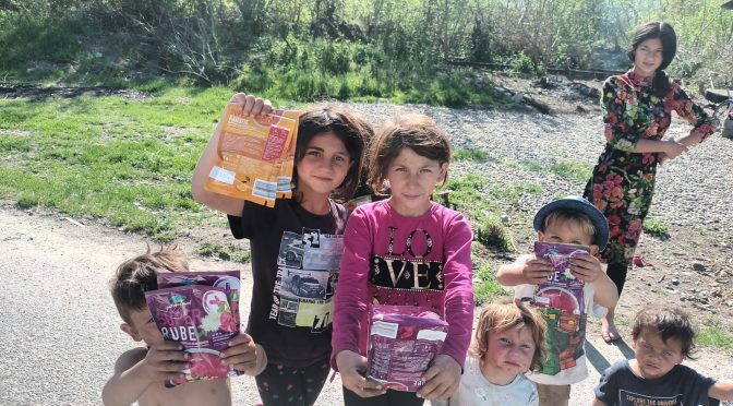 Unser Hilfslieferung ist angekommen!