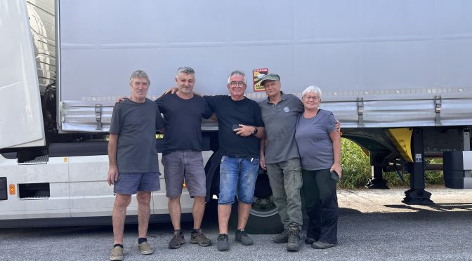 Ladung der nächsten Rumänien-Lieferung!